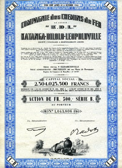 Compagnie des chemins de fer Katanga-Dilolo-Léopoldville